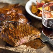 GUINNESS BRINED BBQ LAMB STEAKS